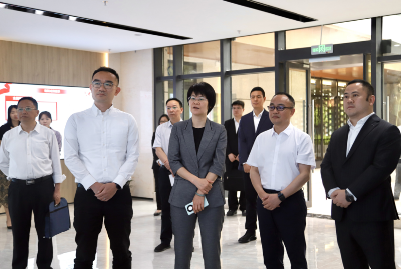 邱虹調研中國化學四化建岳陽自貿(mào)片區(qū)綜合體項目建設